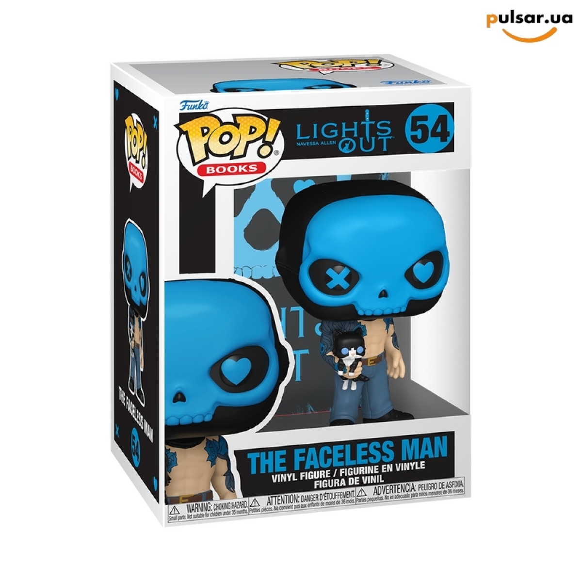Вінілова фігурка «Funko POP! • • Into Darkness ◉ The Faceless Man