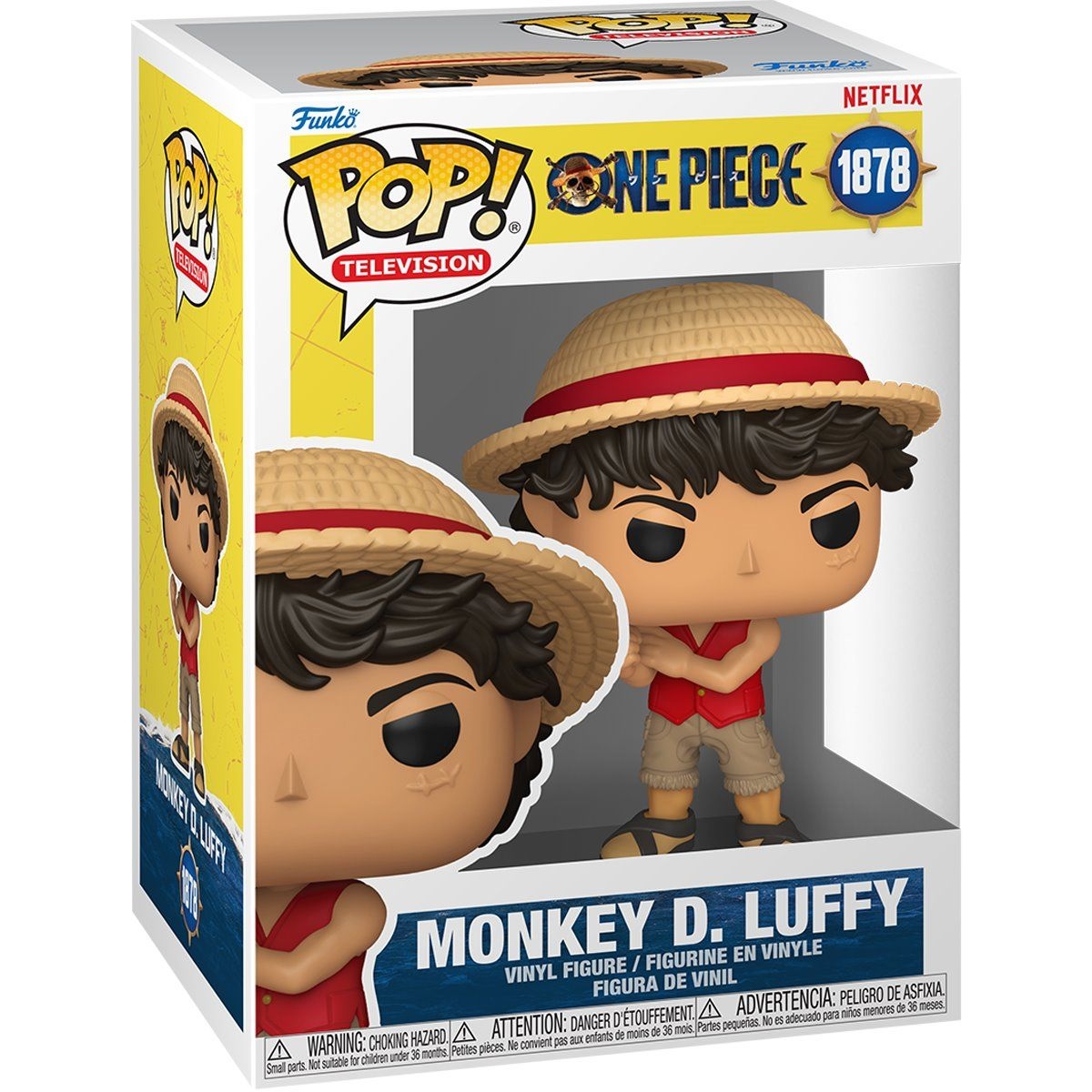 P.O.P MONKEY D. LUFFY フィギュア Виниловая фигурка «Funko POP! One Piece Live Action ◉ Monkey D