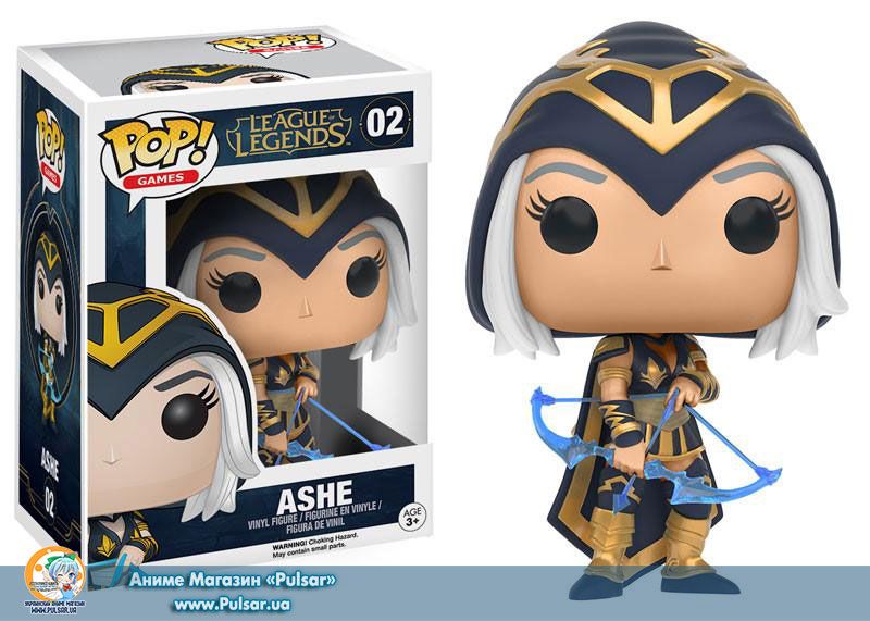 Виниловая фигурка FUNKO POP! GAMES: LEAGUE OF LEGENDS - ASHE
