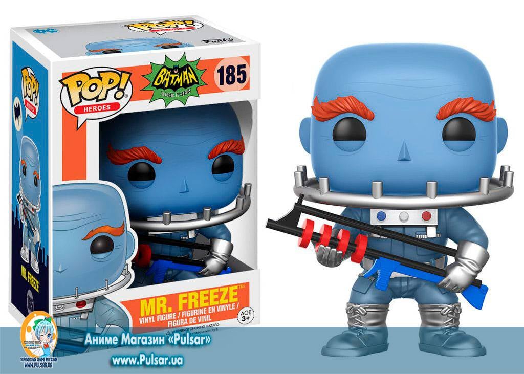Виниловая фигурка FUNKO DC COMICS BATMAN CLASSIC TV SERIES POP! HEROES MR. FREEZE VINYL FIGURE 