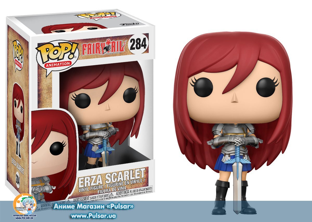 Виниловая фигурка Pop! Anime: Fairy Tail - Erza Scarlet