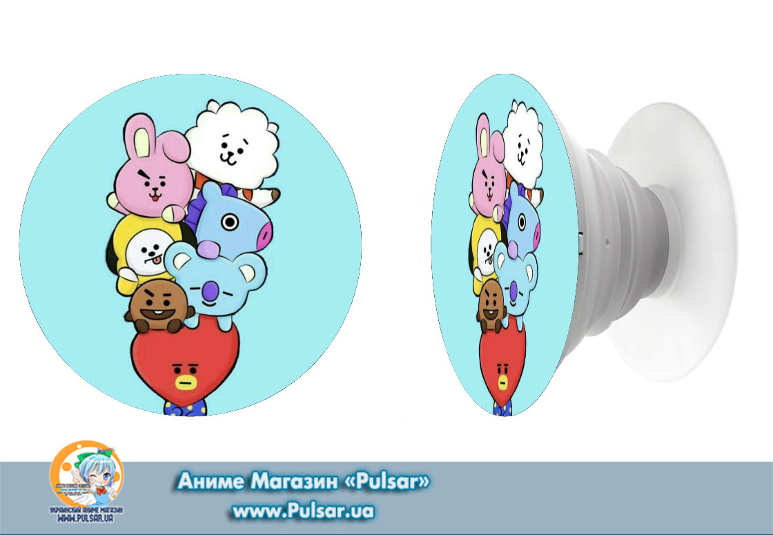 Download Попсокет (popsocket) корейская группа BTS ARMY вариант 08