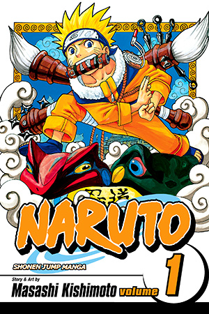 Манга на английском Naruto GN Vol 01
