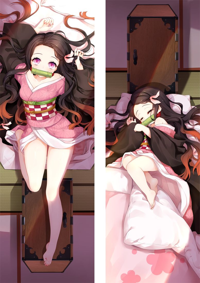 Оригинальная Японская Дакимакура (подушка для объятий)  &laquo;Demon Slayer Kimetsu no Yaiba-Nezuko Kamado&raquo;