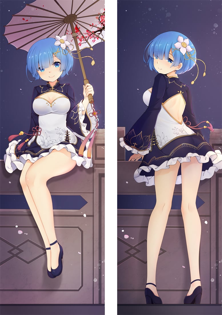 Дакимакура (подушка для объятий)  150 см Re:Zero - Rem 10