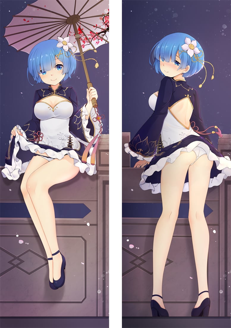 Дакимакура (подушка для объятий)  150 см Re:Zero - Rem 11