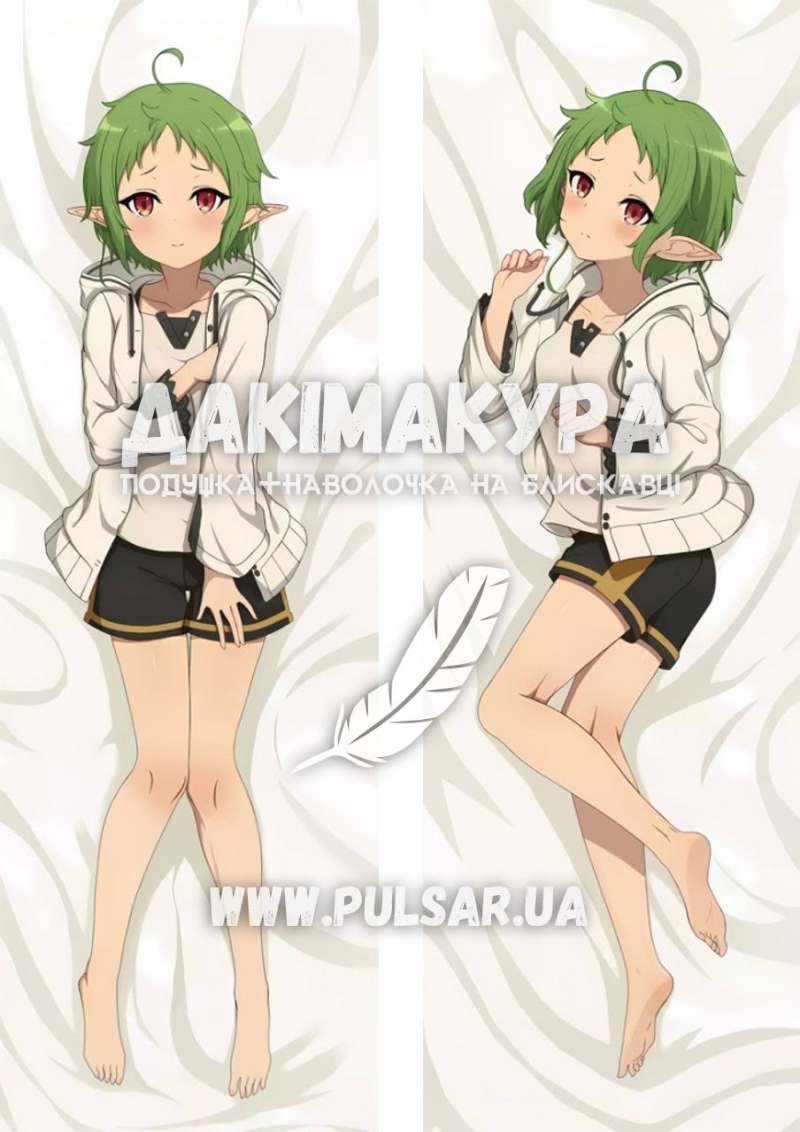 Дакимакура (подушка для объятий)  150 см &laquo;Mushoku Tensei Sylphiette&raquo; tape 3