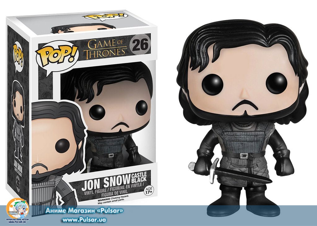 Виниловая фигурка POP! TV: GAME OF THRONES - CASTLE BLACK JON SNOW