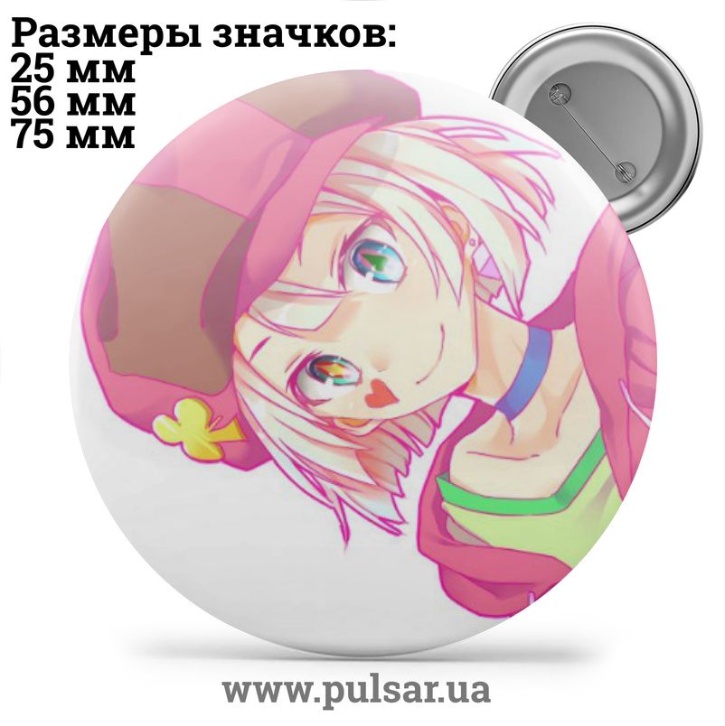 Значок Без игры жизни нет (No Game No Life) tape 22 купить в Киеве