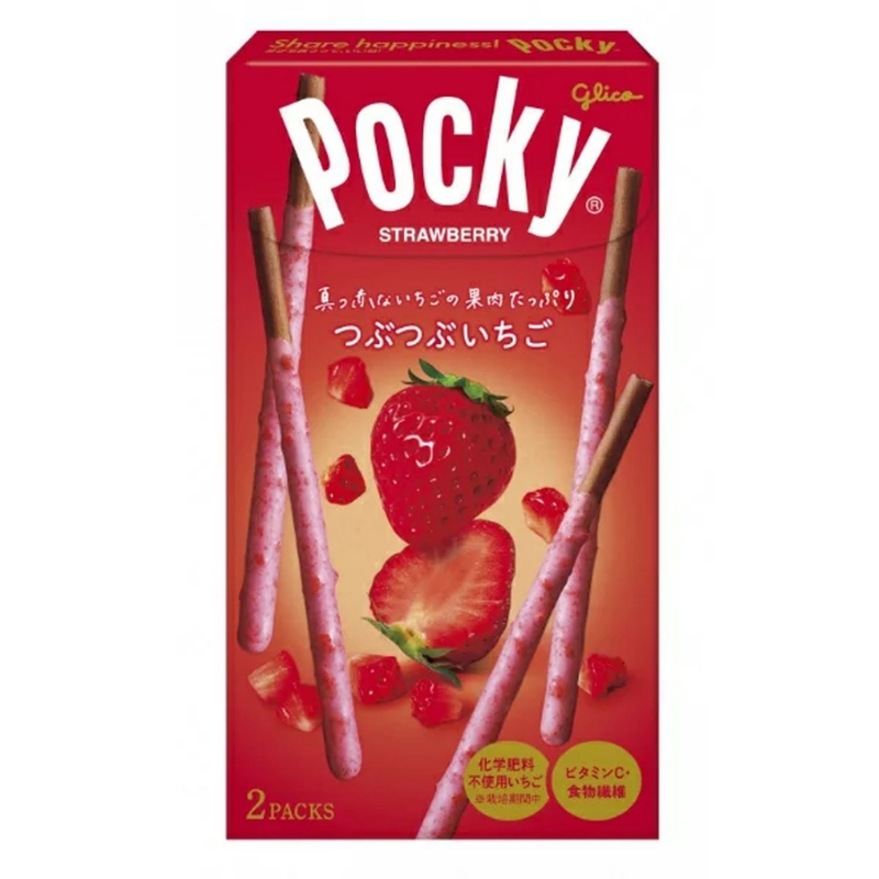 Палочки «Pocky Ezaki Glico Tubu-Tubu Strawberry»