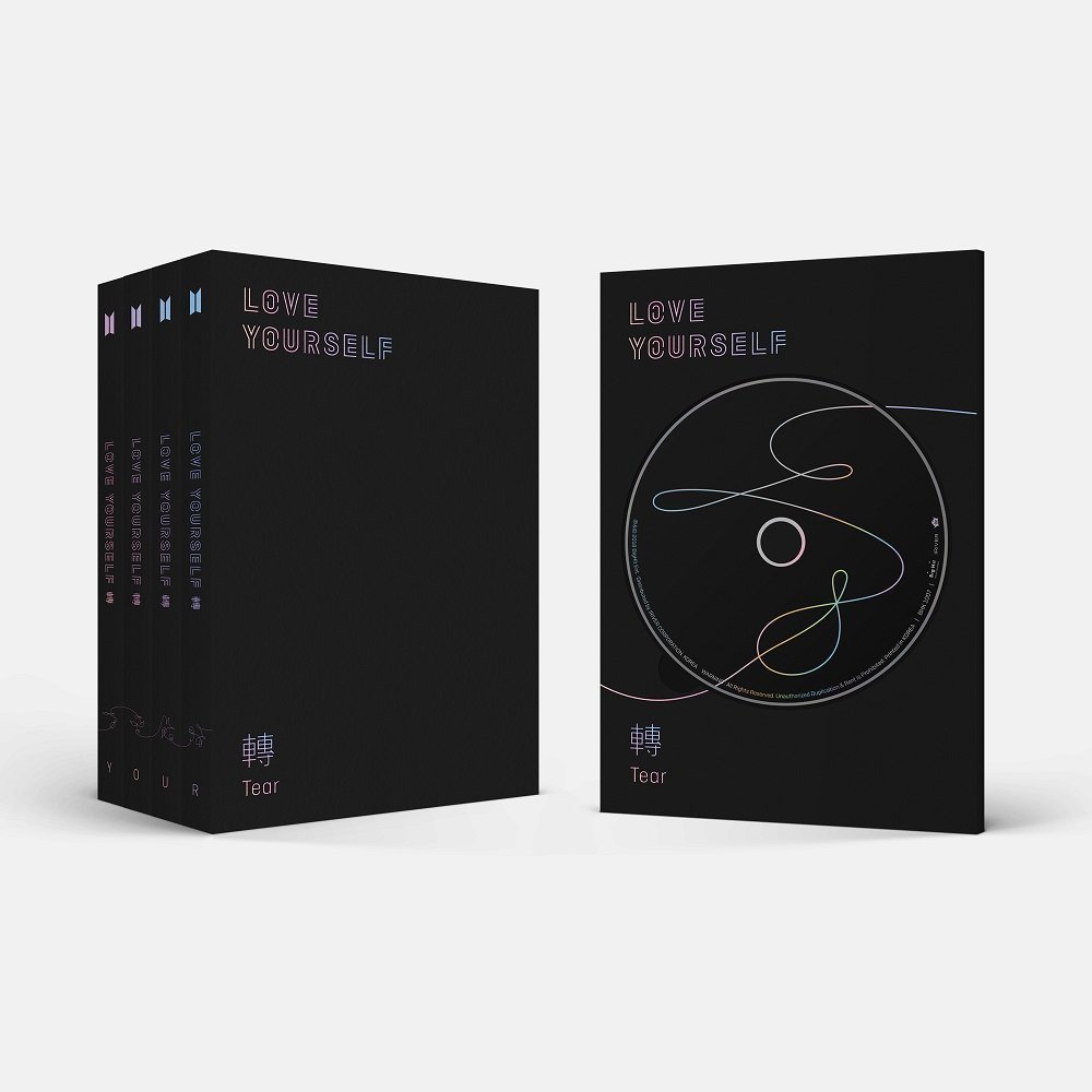 アルバム CD bts Офіційний CD BTS-[Love Yourself 轉'Tear'] 3rd Album Random