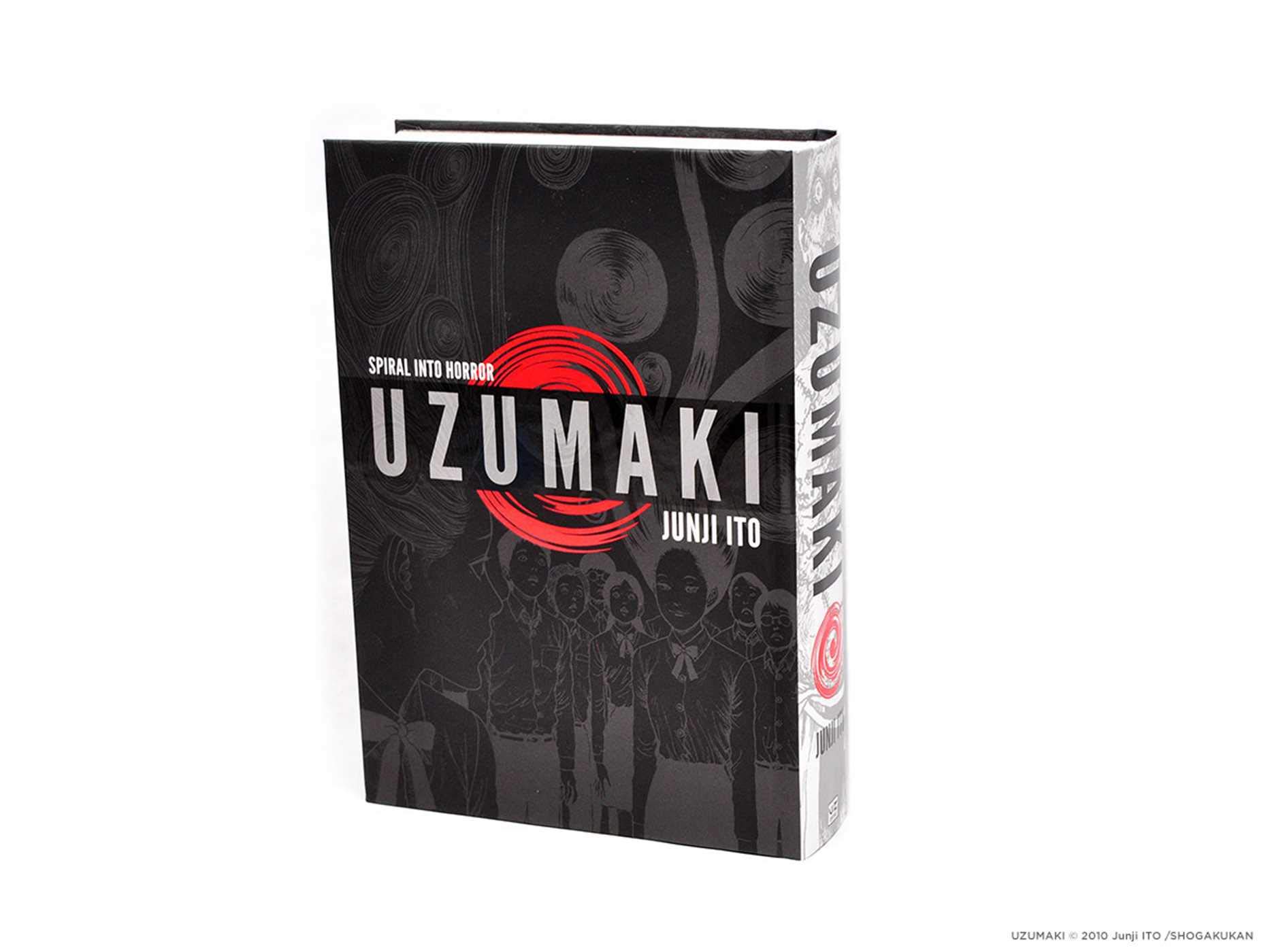 Манга на английском языке «Uzumaki (3-in-1 Deluxe Edition) (Junji Ito)»