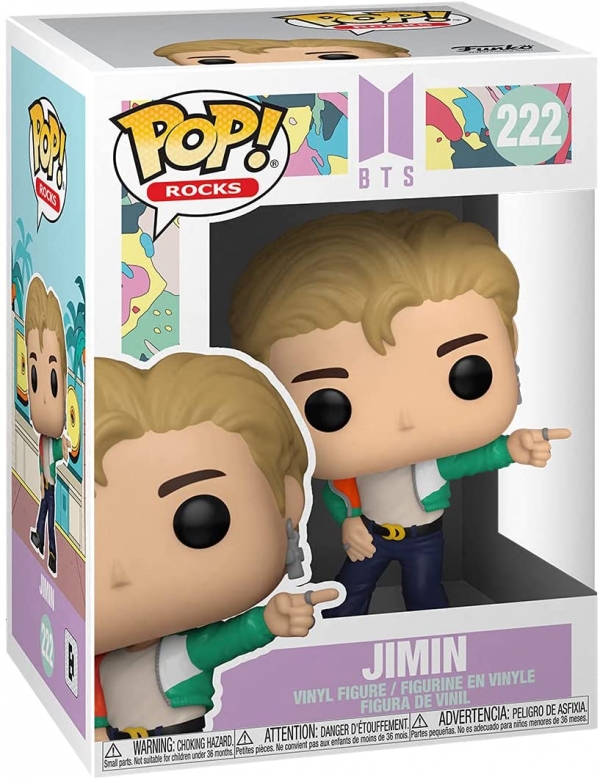 Funko Pop Rocks BTS Dynamite Jimin ono