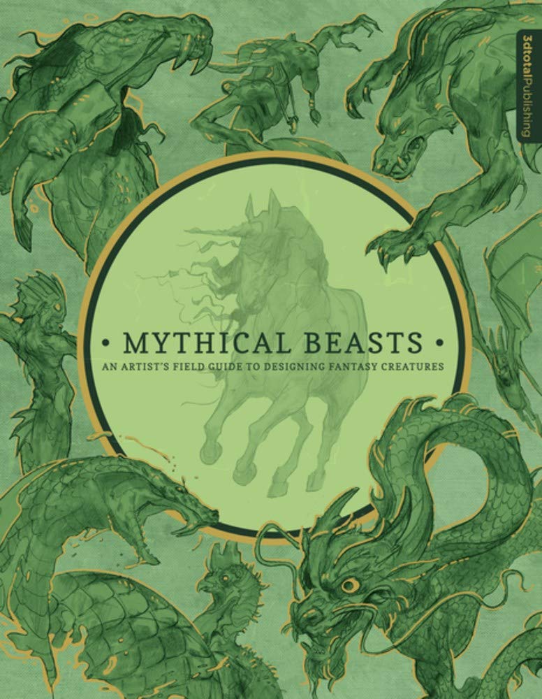 Hardcover: 320 pages Publisher: 3DTotal Publishing (September 26, 2017) Language: English ISBN-10: 1909414484 ISBN-13: 978-1909414488 Product Dimensions: 8.8 x 1.2 x 11.2 inches  In Mythical Beasts: An Artist's Field Guide to Designing Fantasy Creatures, 