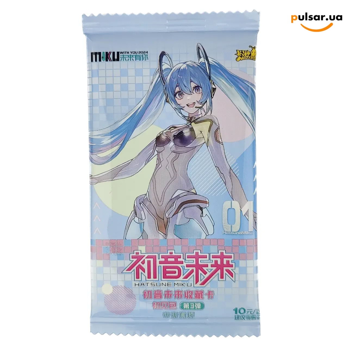 Коллекционные карточки (бустеры) &laquo;Hatsune Miku Encounter Pack Series 3&raquo; 