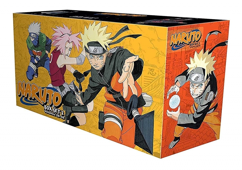 Комплект манги на английском языке «Naruto Box Set 1: Volumes 1-27»Комплект манги на английском языке «Naruto Box Set 2: Volumes 28-48» 