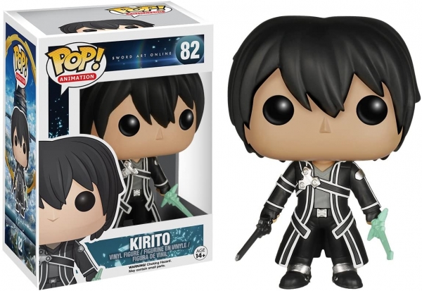 日本未発売 FUNKO POP 82 ソードアートオンライン キリト Вінілова фігурка «Funko POP Anime: Sword Art Online Kirito» купити