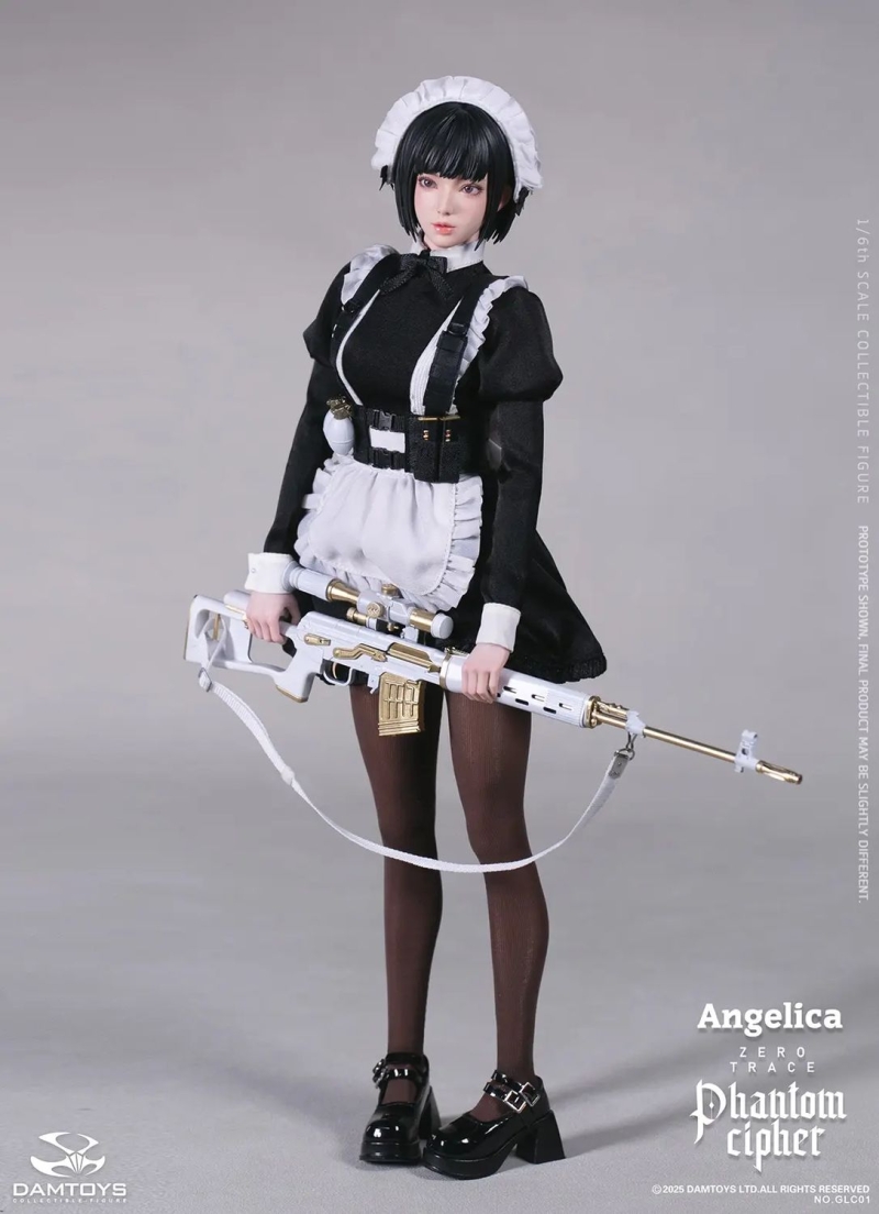 Шарнірна лялька «DAMTOYS - 1/6th scale PHANTOM CIPHER: ZERO TRACE