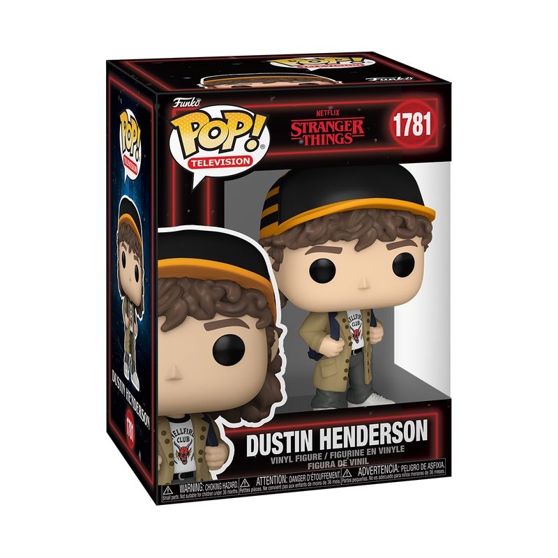 Виниловая фигурка &laquo;Funko Pop Stranger Things  - Dustin Henderson №1781&raquo;