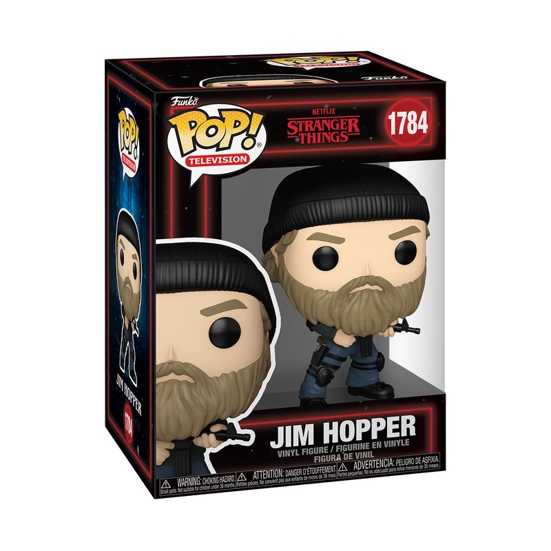 Виниловая фигурка &laquo;Funko Pop Stranger Things - Jim Hopper №1784&raquo;