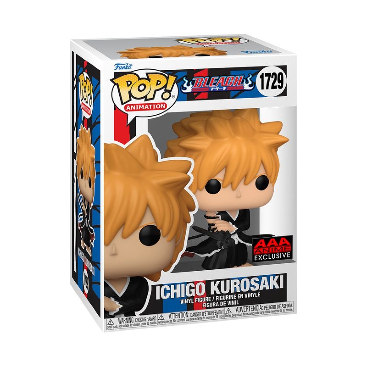 Виниловая фигурка &laquo;Funko Pop Bleach  - Ichigo Kurosaki №1729&raquo;