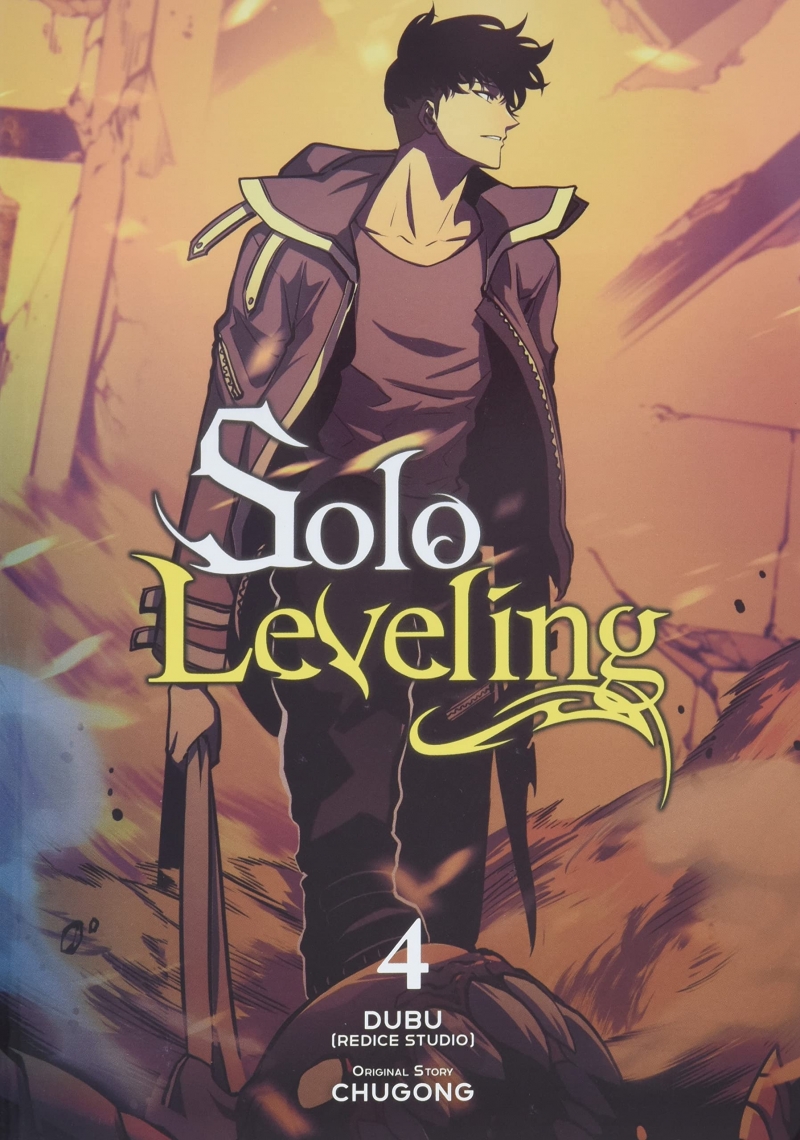 Манга на английском языке «Solo Leveling, Vol. 4»