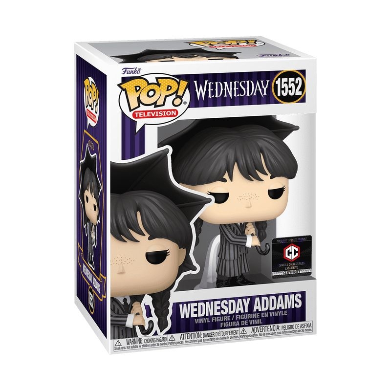 Виниловая фигурка &laquo;Funko POP! Addams Family - Wednesday Addams with Umbrella #1552&raquo;