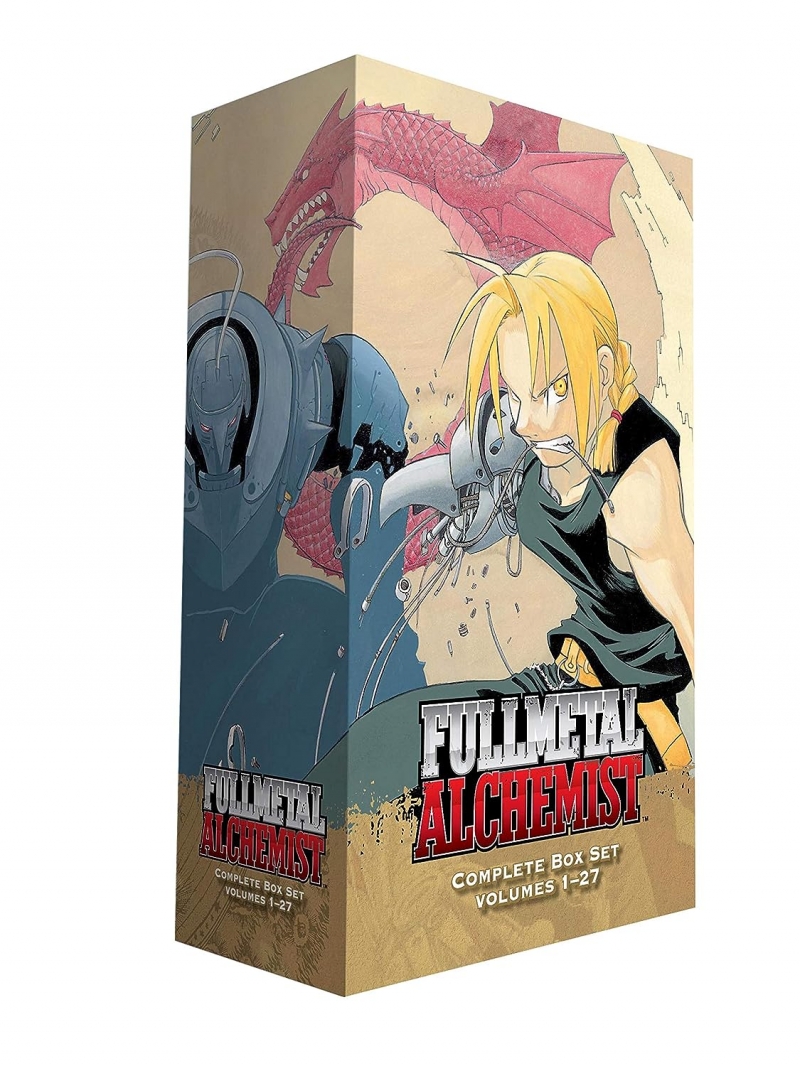 Комплект манги на английском языке «Fullmetal Alchemist Complete Box Set» 