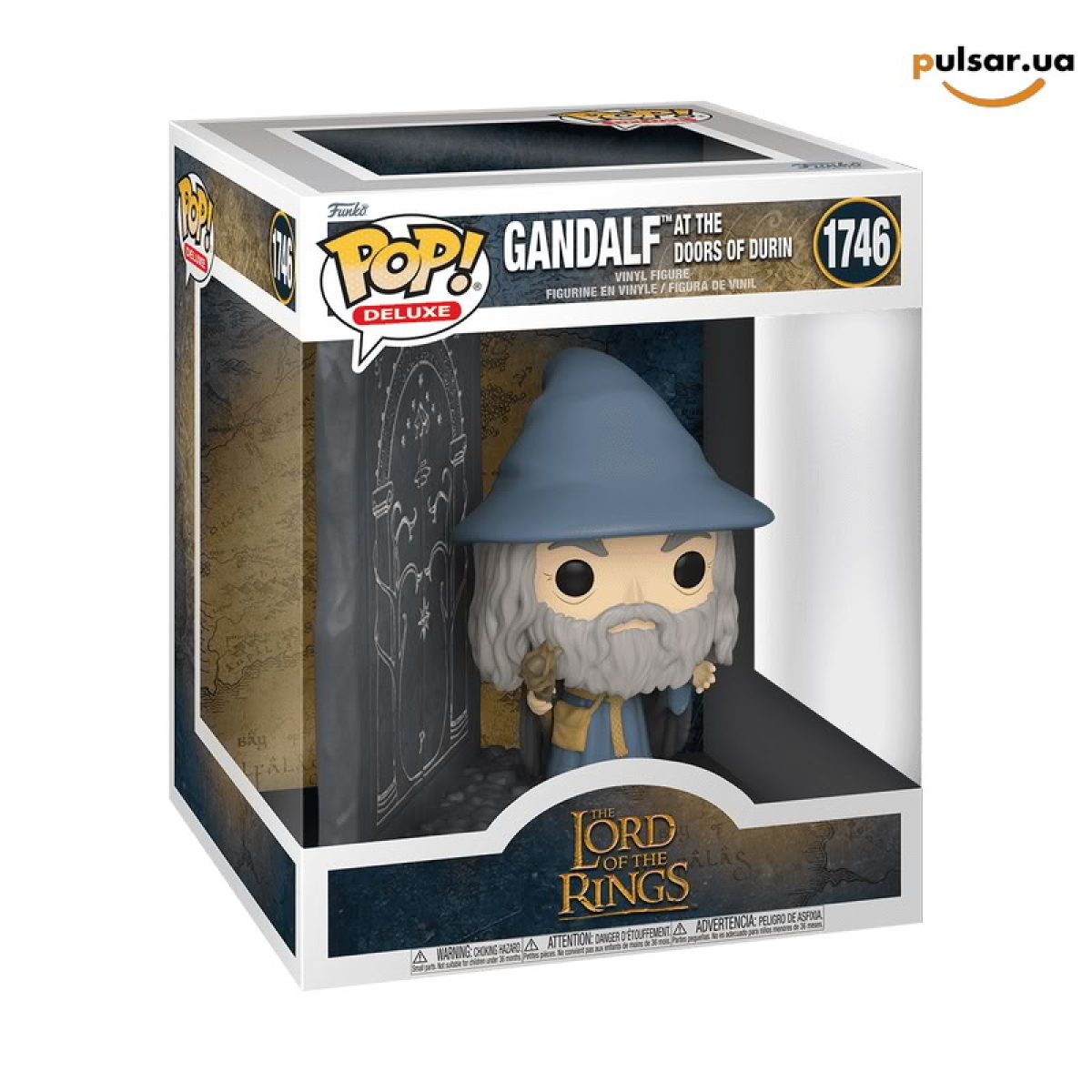 Виниловая фигурка &laquo;Funko POP! &bull; Deluxe  &bull; The Lord of the Rings ◉ Gandalf with Doors of Durin № 1746&raquo;