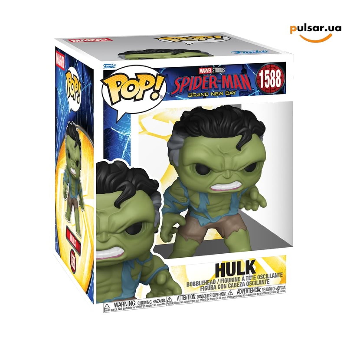 Виниловая фигурка &laquo;Funko POP! &bull; Super &bull; Marvel ◉ Super Hulk (Brand New Day) № 1588&raquo;