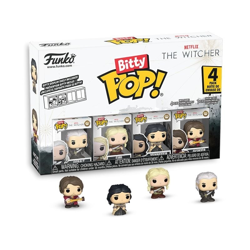 Виниловая фигурка &laquo;Funko Bitty Pop! The Witcher: Netflix The Witcher 4-Pack Series 1&raquo;