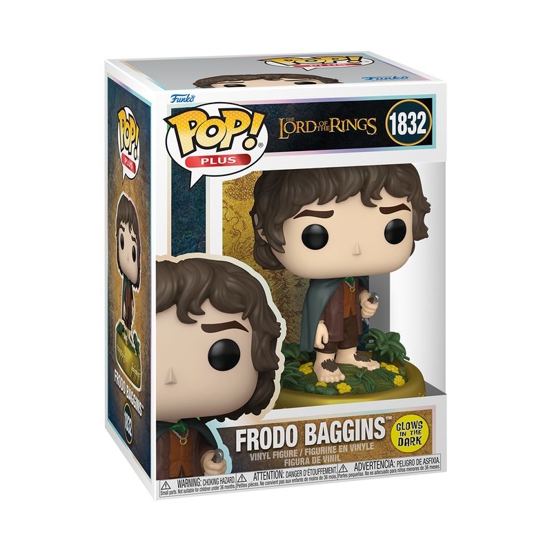 Виниловая фигурка &laquo;Funko POP! The Lord of the Rings - Plus Frodo Baggins (Glow) #1832&raquo;