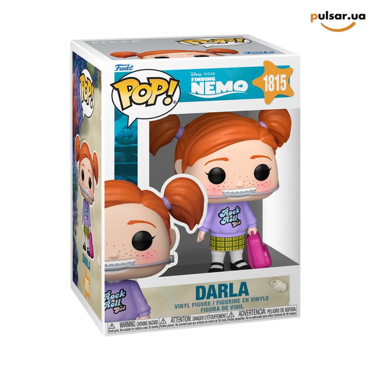 Виниловая фигурка &laquo;Funko POP! &bull; &bull; &bull; Finding Nemo ◉ Darla Sherman № 1815&raquo;