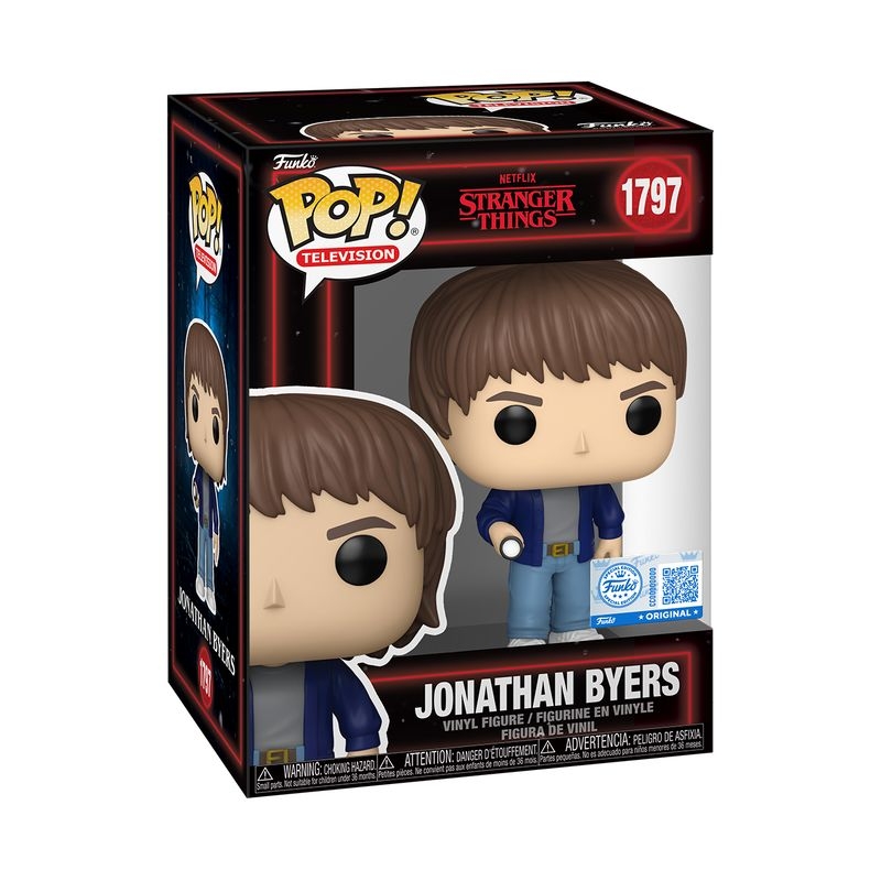 Виниловая фигурка &laquo;Funko Pop! Stranger Things x Jonathan Byers №1797&raquo;