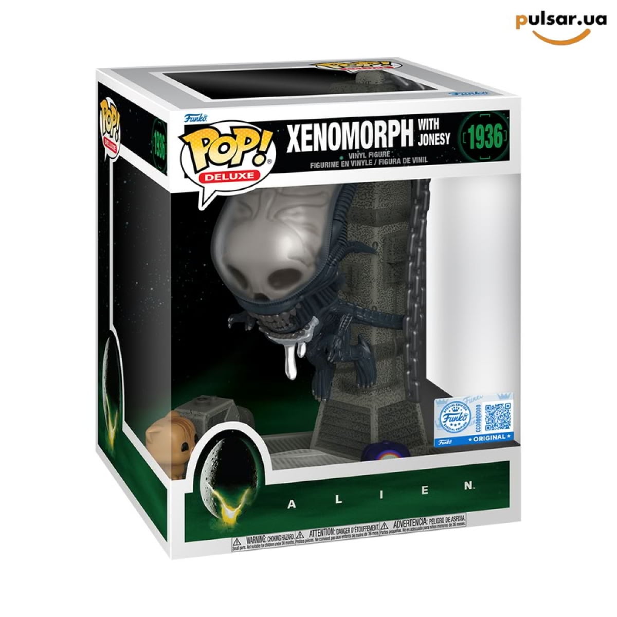 Виниловая фигурка Фанко поп &laquo;Funko POP! &bull; Deluxe &bull; web exclusive &bull; Alien ◉ Xenomorph with Jonesy № 1936&raquo;