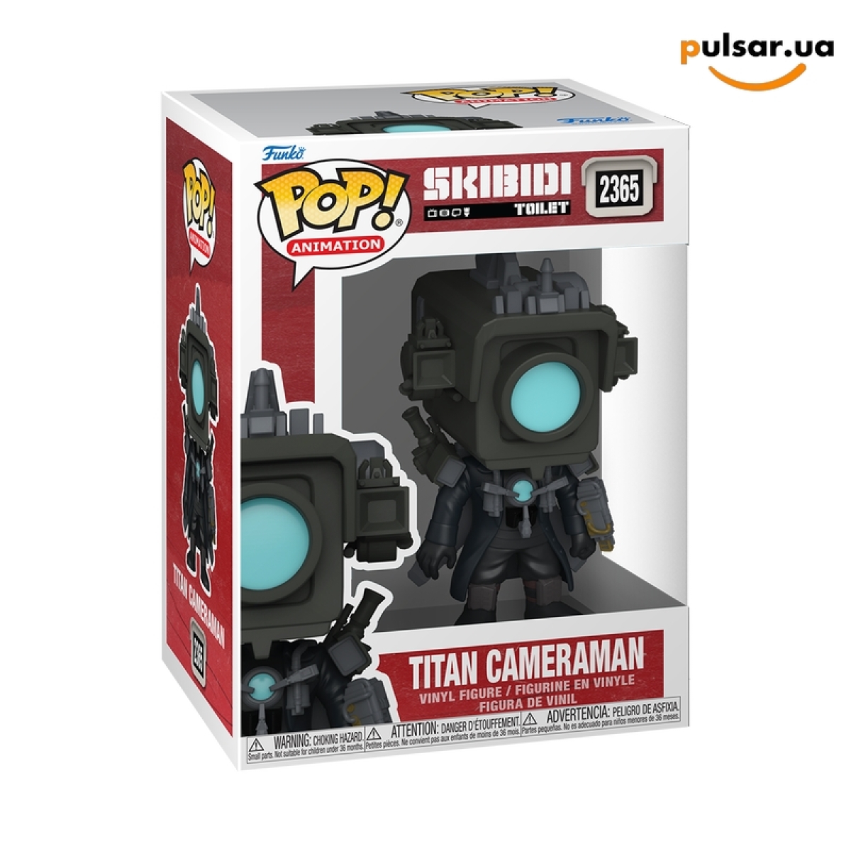 Виниловая фигурка &laquo;Funko POP! &bull;  &bull; Skibidi Toilet ◉ Titan Cameraman № 2365&raquo;