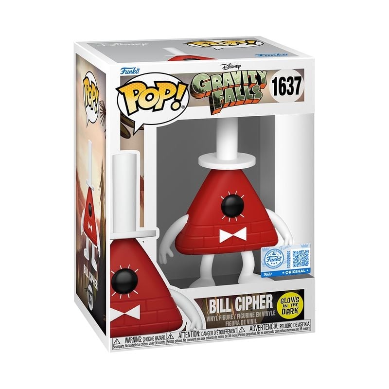 Виниловая фигурка &laquo;Funko Pop! Gravity Falls -  Bill Cipher (Glow) №1637&raquo;