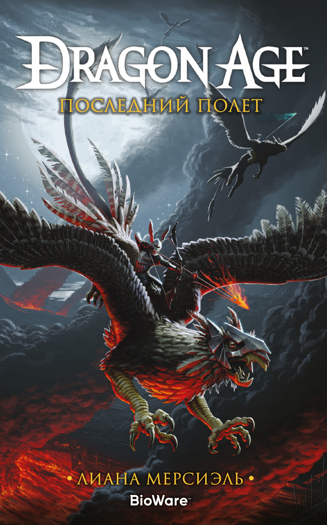 Книга на украинском языке «Dragon Age. Последний полет»