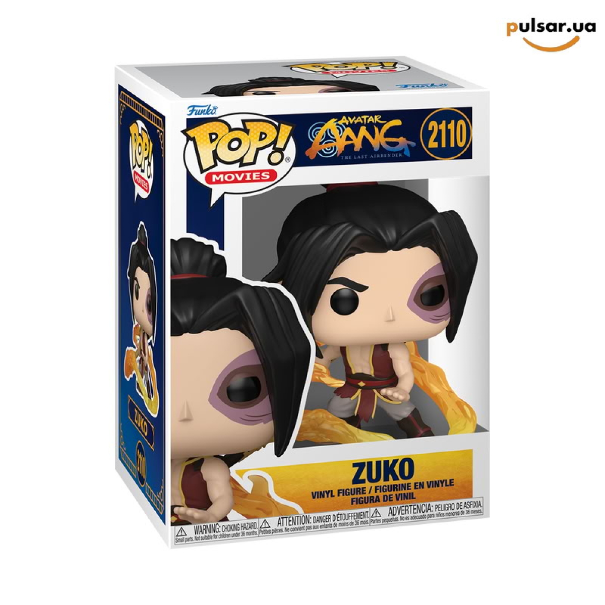 Виниловая фигурка &laquo;Funko POP! &bull;  &bull;  &bull; Avatar: The Last Airbender ◉ Zuko (Avatar Aang: The Last Airbender) №2110&raquo;