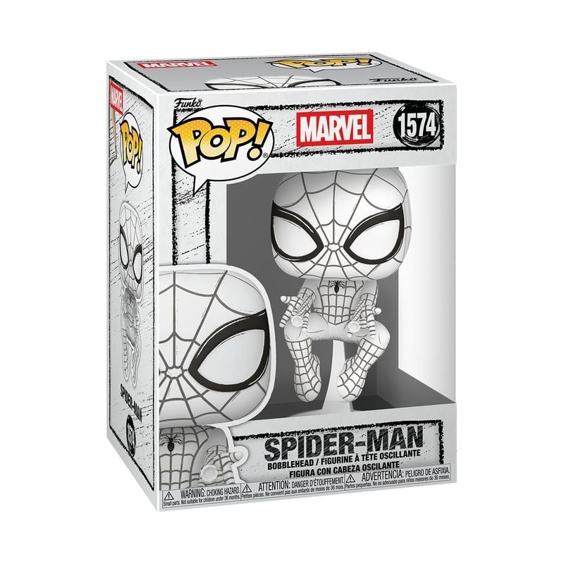 Виниловая фигурка &laquo;Funko Pop! Marvel - Spider-Man (Sketched Deco) №1574&raquo;