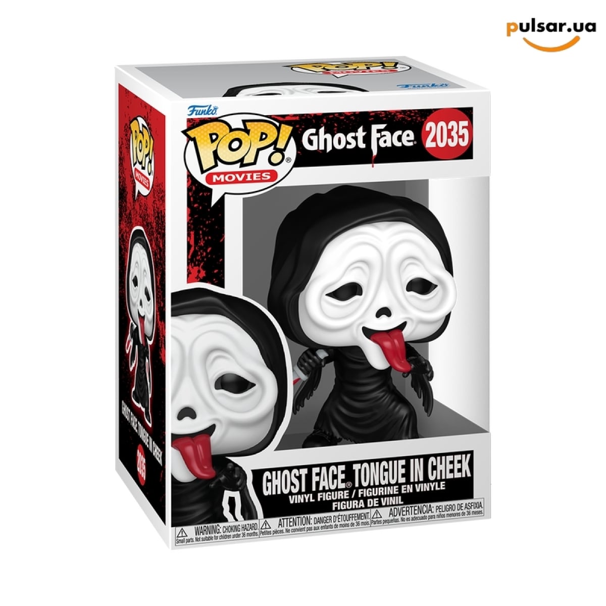 Виниловая фигурка &laquo;Funko POP! &bull;  &bull; Scream◉ Ghost Face Tongue in Cheek №2035&raquo;