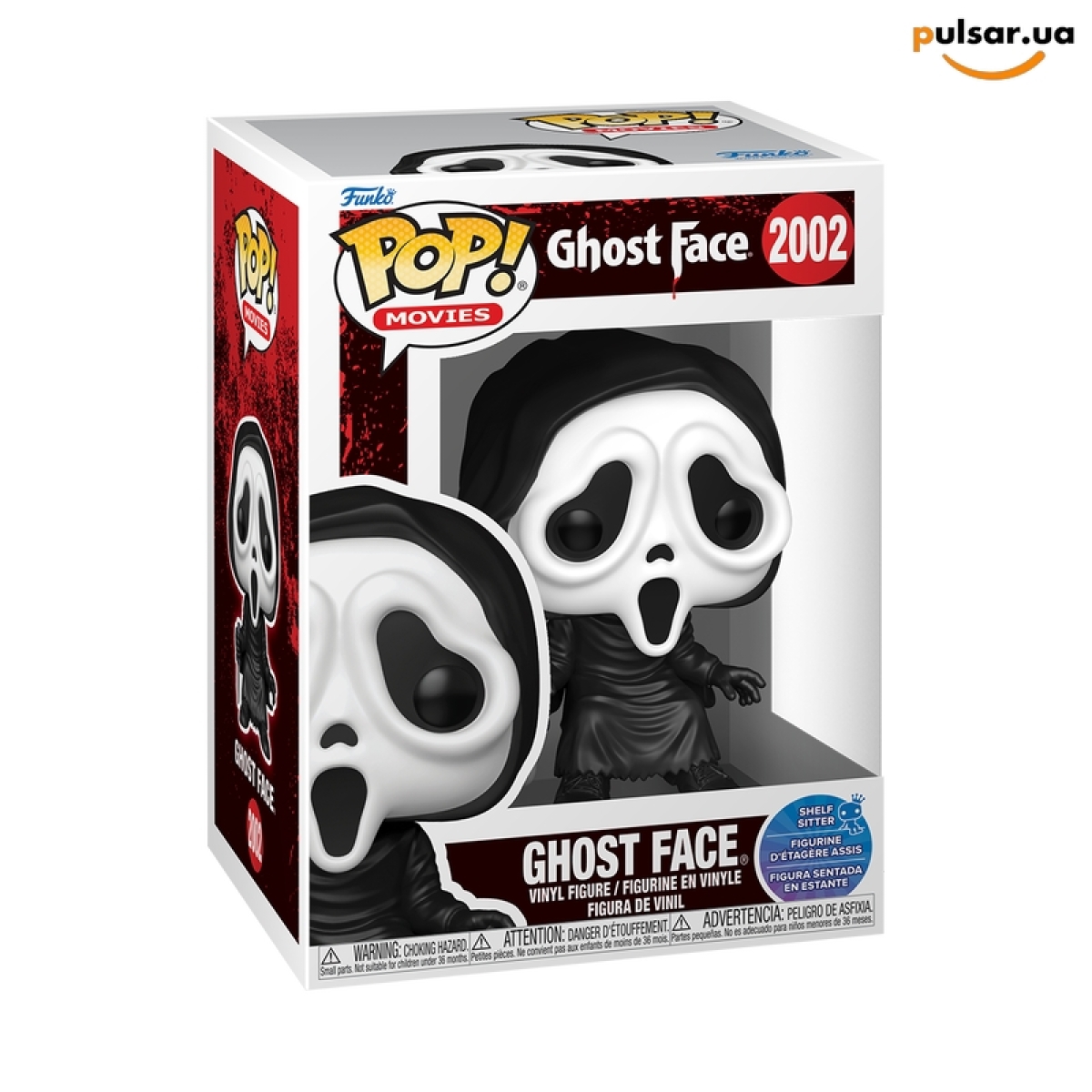 Виниловая фигурка &laquo;Funko POP! &bull;  &bull; Scream ◉ Ghost Face (Shelf Sitter) № 2002&raquo;