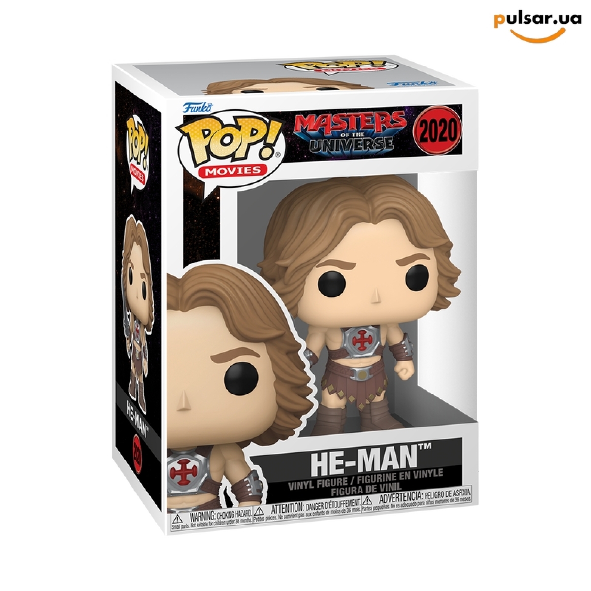 Виниловая фигурка &laquo;Funko POP! &bull; &bull; Masters of the Universe ◉ He-Man (Live Action) № 2020&raquo;