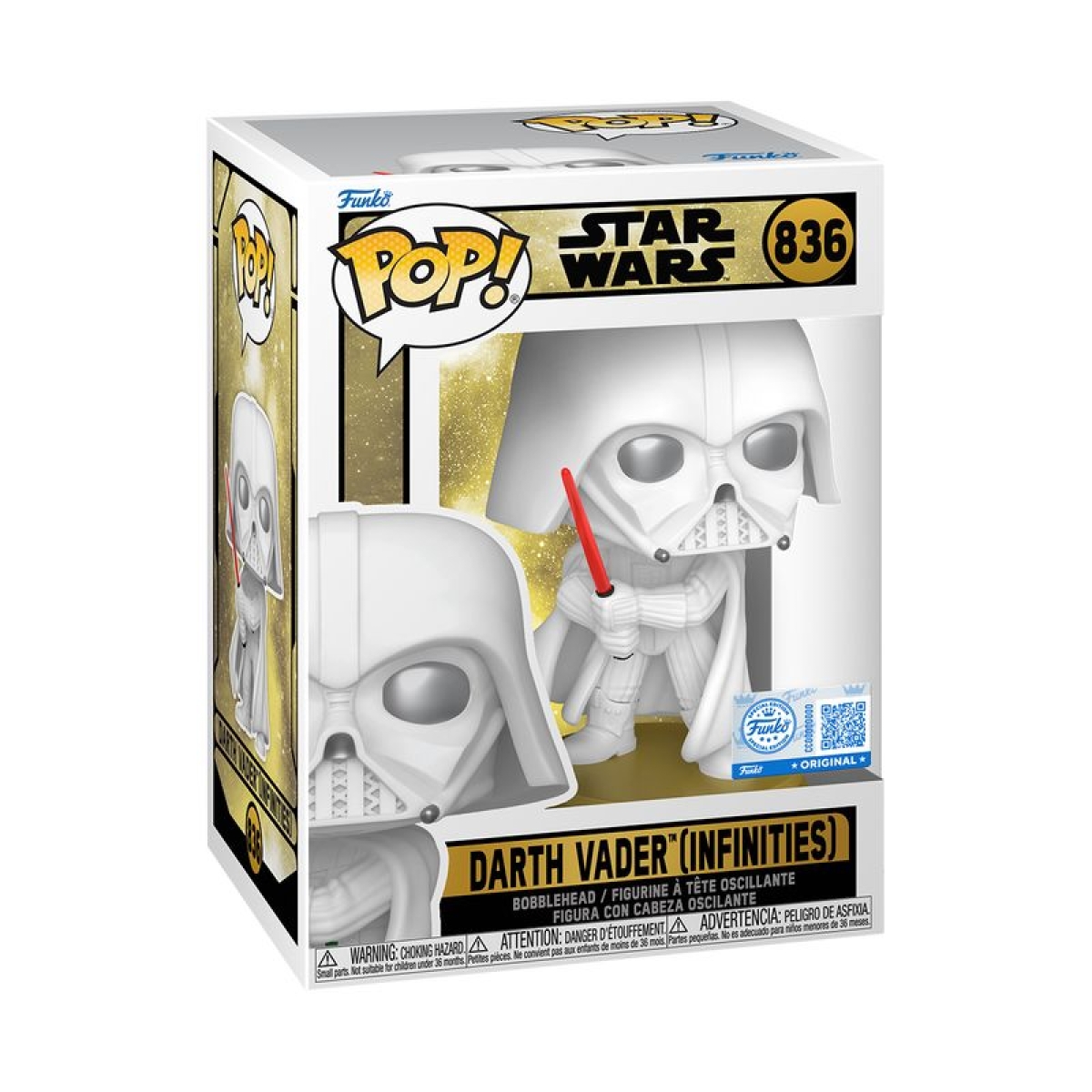 Виниловая фигурка &laquo;Funko POP! &bull; &bull; Star Wars ◉ Darth Vader (Infinities) №836&raquo;