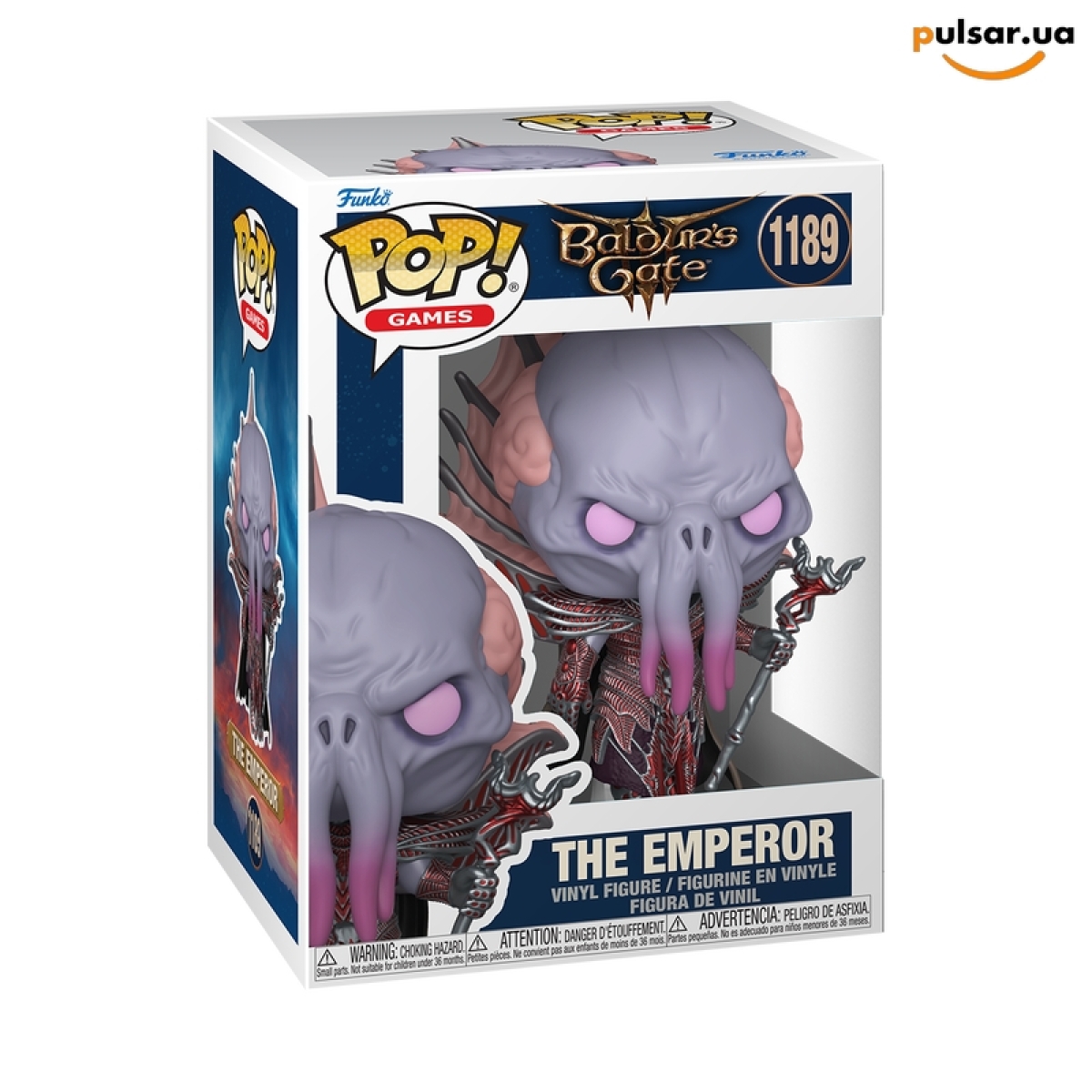 Виниловая фигурка &laquo;Funko POP! &bull; &bull; Baldur's Gate ◉ The Emperor № 1189&raquo;