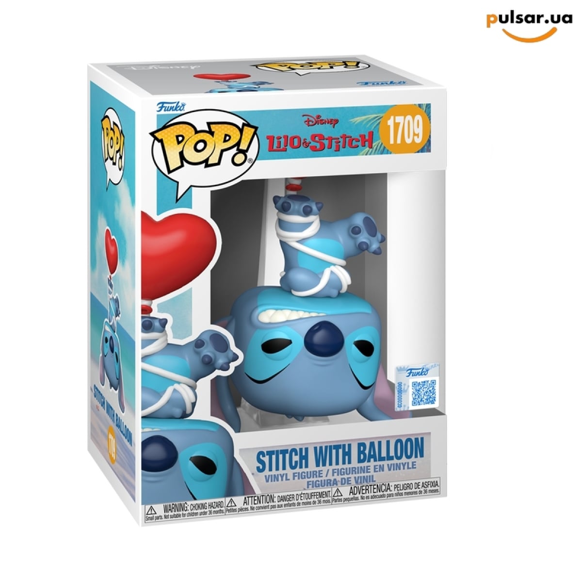 Виниловая фигурка &laquo;Funko POP! &bull; Target Exclusive &bull; Disney ◉ Stitch with Balloon №1709&raquo;