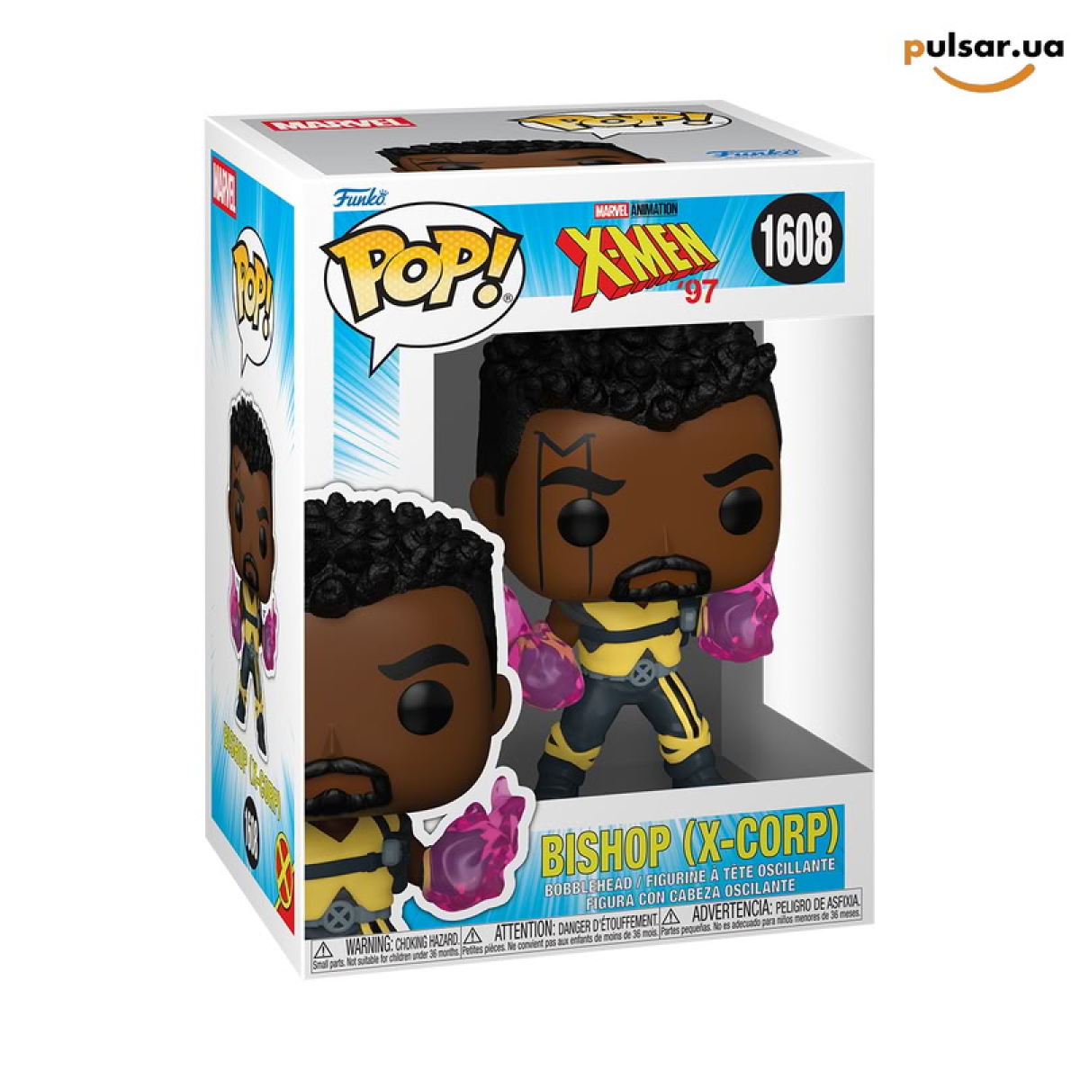 Виниловая фигурка &laquo;Funko POP! &bull; &bull; &bull; Marvel ◉ Bishop (X-Corp) (X-Men '97) № 1608&raquo;