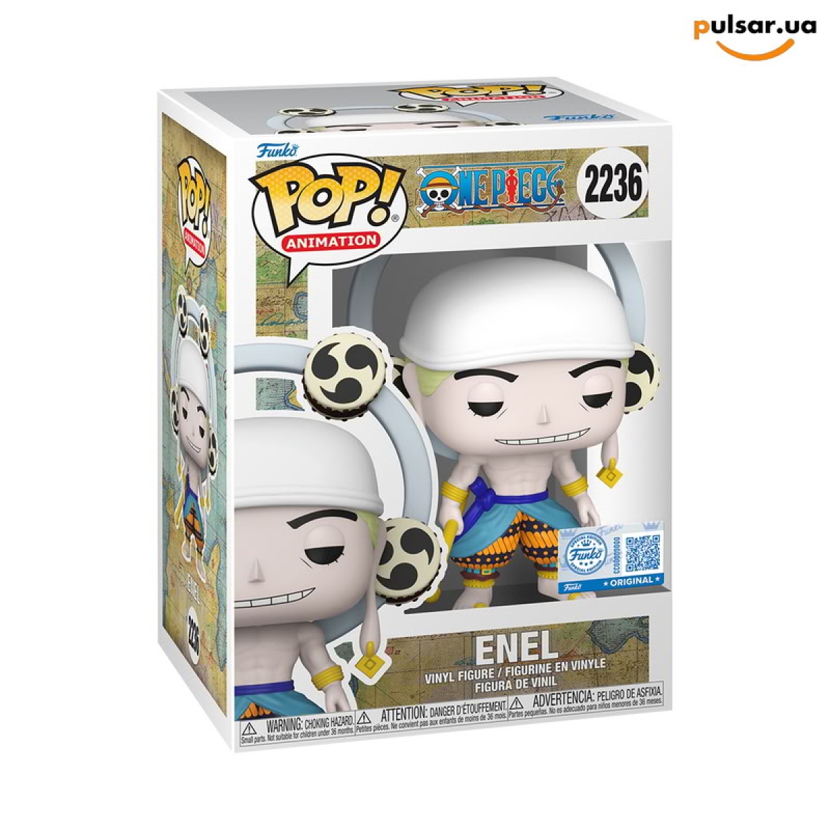 Виниловая фигурка &laquo;Funko POP! &bull; Target Exclusive &bull; One Piece ◉ Enel № 2236&raquo;