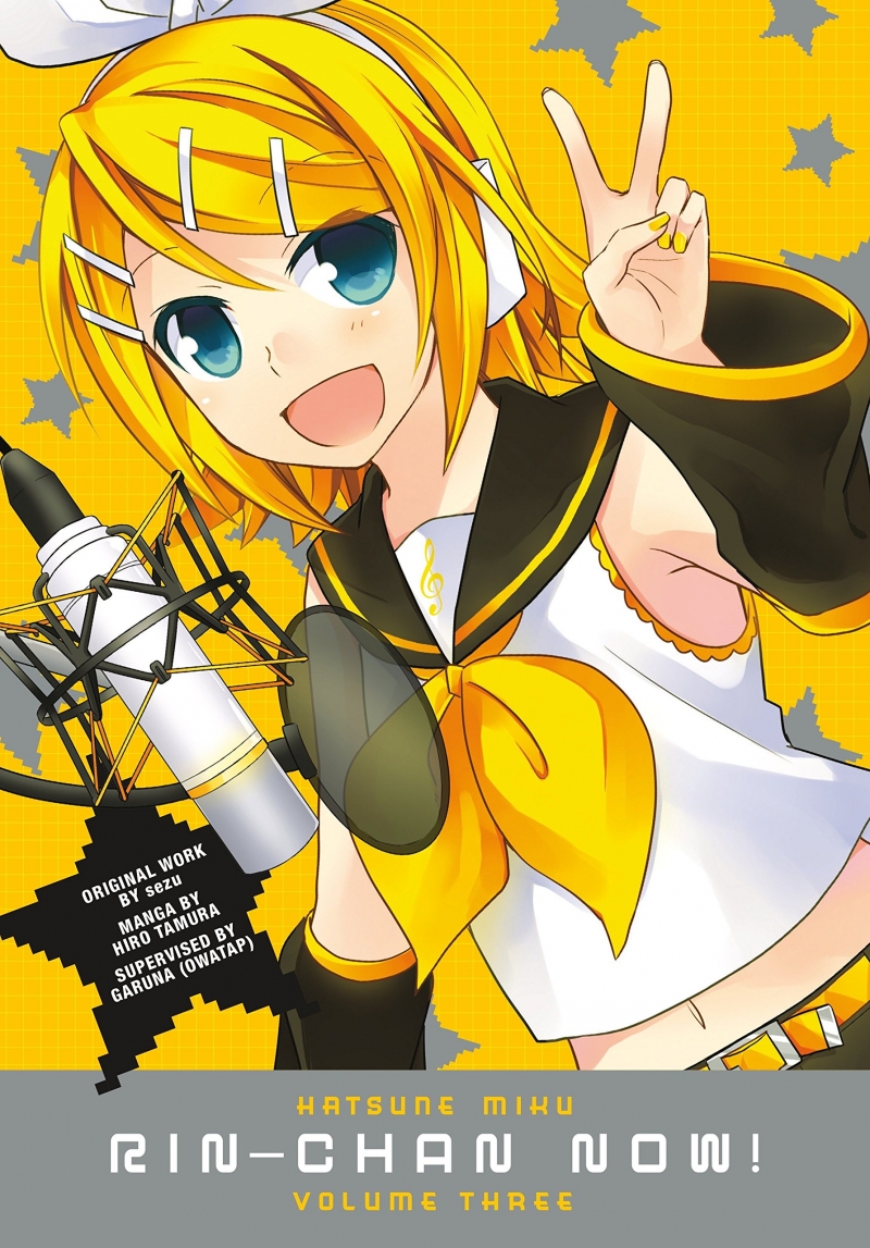 Манга на английском языке «Sasaki and Miyano, Vol. 3»Манга на английском языке «Hatsune Miku: Rin-Chan Now! Volume 3» 