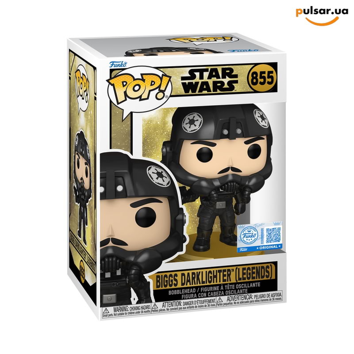Виниловая фигурка  &laquo;Funko POP! &bull; &bull; Star Wars ◉ Biggs Darklighter (Legends) № 855&raquo;